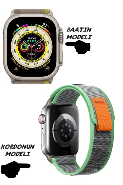 Wacht 8 Ultra Black Shark Uyumlu Nfc Özellikli Bt Konuşma Özellikli Akıllı Saat
