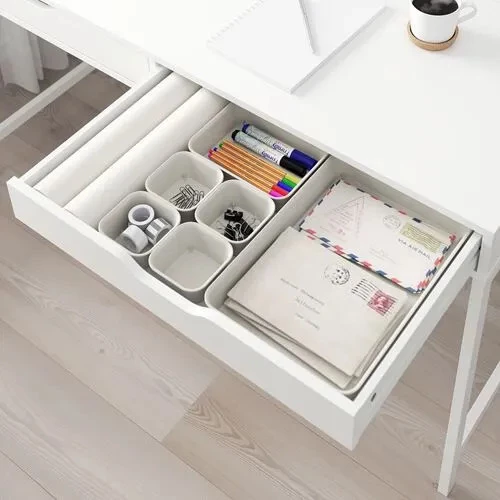 SUMUHOME NOJIG DÜZENLEME SAKLAMA KUTUSU BEJ 10X10X5 CM - 2