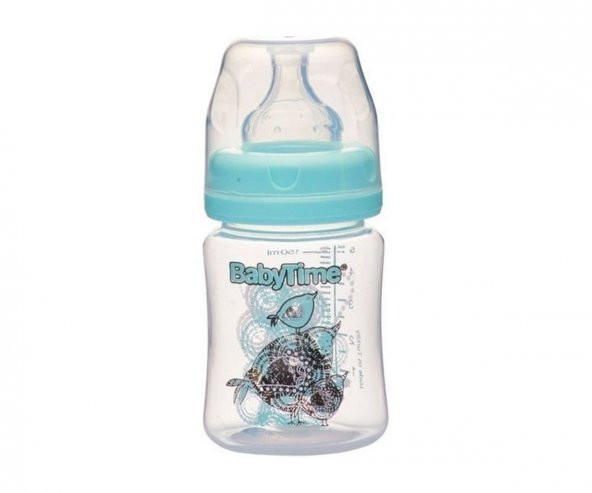 Baby Time BT076 Geniş Ağız Pp Biberon 150 Ml - Yeşil ürün görseli