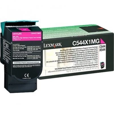 Lexmark C544X1MG Kırmızı Magenta Orjinal Toner C540 / C544 ürün görseli