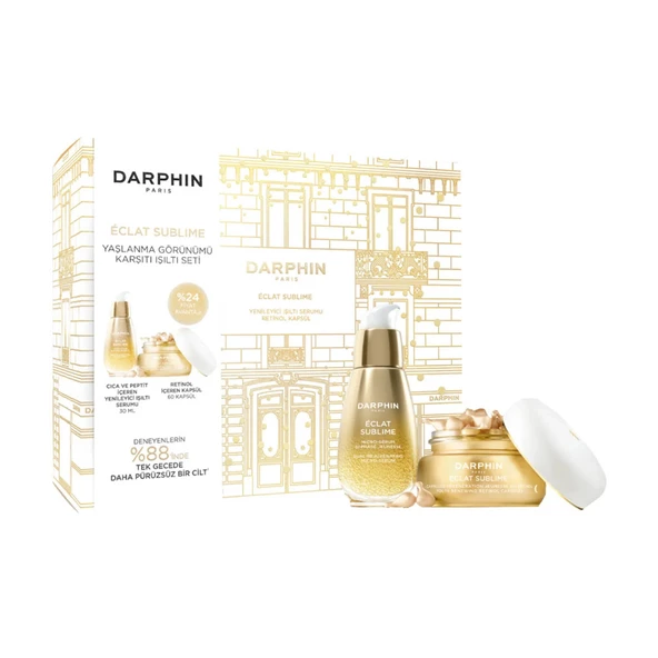 Darphin Eclat Sublime Yaşlanma Görümü Karşıtı Işıltı Seti