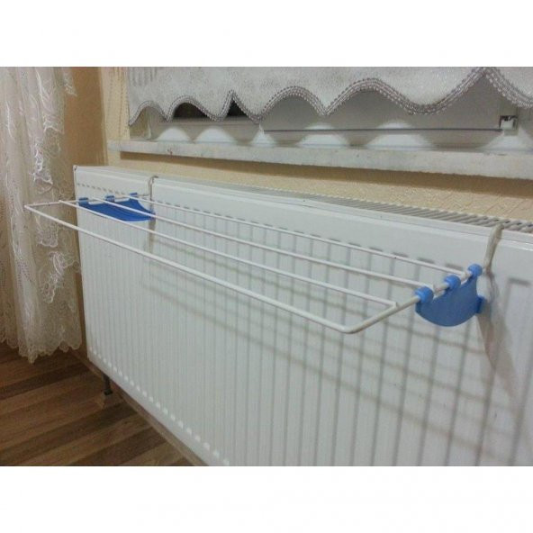 KURUFER KALORİFER KURUTMA ASKISI KURUTMALIK 60 CM 5 TELLİ Çamaşır Kurutmalık - 4