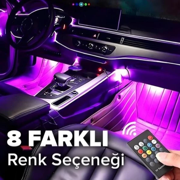 Bmw 520 Serisi Uyumlu Ayak Altı Aydınlatma