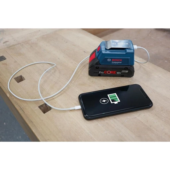 Bosch Gaa 18V-48 18 Volt USB Şarj Adaptörü - 2