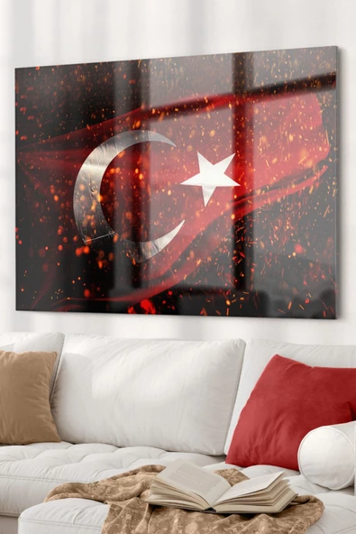 Türk Bayrağı |bayrak Temalı Tablo | 50x70 Cm