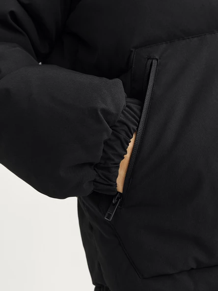 JACK JONES Erkek Rüzgar Geçirmez Kapüşonlu Mont 12258416 - 6