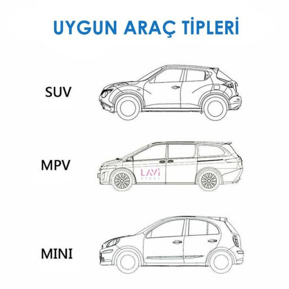 Araba Koltuk Arkası Bagaj Organizer + Oto Eşya Düzenleyici Çanta Araç Set-22 - 4
