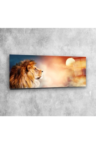 Aslan Panoramik Dekoratif ve Modern Cam Tablo