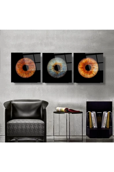 Deniz Yıldızı Ve Mumluk | Doğa Temalı Dekoratif ve Modern Cam Tablo | 50x70 Cm ürün görseli 1