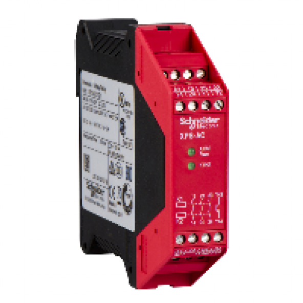 Schneider XPSAC3721 Acil Stop Butonu İzleme Modülü (Rolesi )24v Ac/Dc