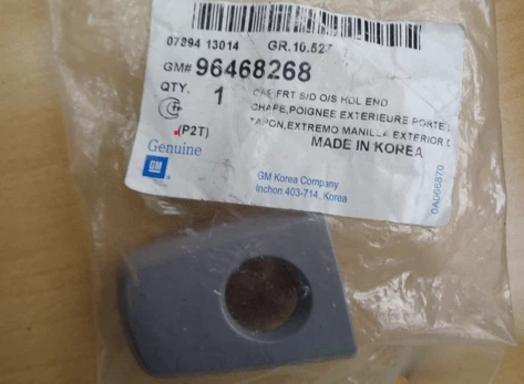 Chevrolet Captiva Ön Kapı Açma Küçük Kapağı Delikli - Resim 2