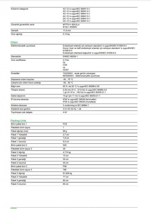 Schneider RM17TG00 Motor Koruma Rolesi Zelio Control 208...480 V Ac - Resim 5