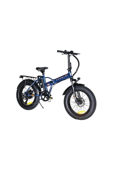 Bisan Corelli Elektrikli Bisiklet Voniq 20 Jant   Fat Bike  Lacivert BLC