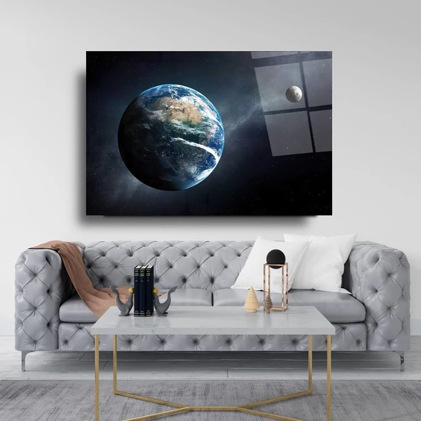 Dünya Dekoratif ve Modern Cam Tablo ürün görseli