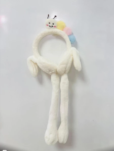 GALA haretli sesli çocuk tırtıllı peluş kulaklık - 6