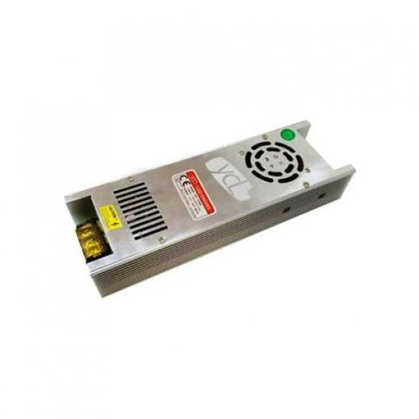 YCL 12V 30A 350 WATT SLİM LED TRAFO KAMERA ADAPTÖR - 1