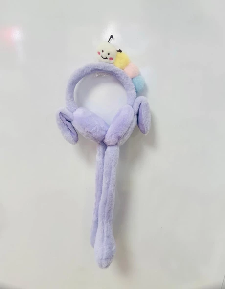 GALA haretli sesli çocuk tırtıllı peluş kulaklık - 8