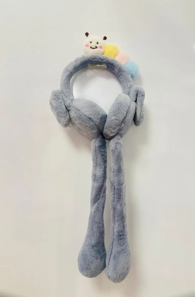 GALA haretli sesli çocuk tırtıllı peluş kulaklık - 3