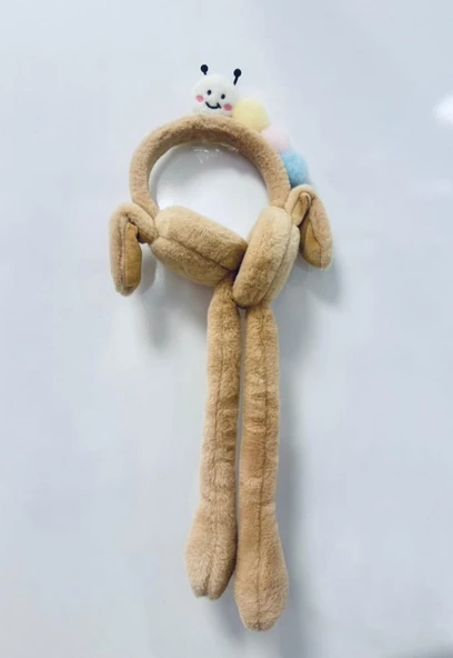 GALA haretli sesli çocuk tırtıllı peluş kulaklık - 5