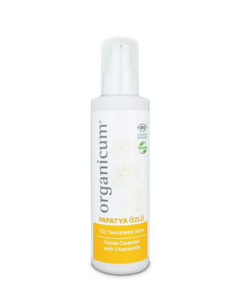 Organicum Papatya Özlü Yüz Temizleme Suyu 200 ml - 2