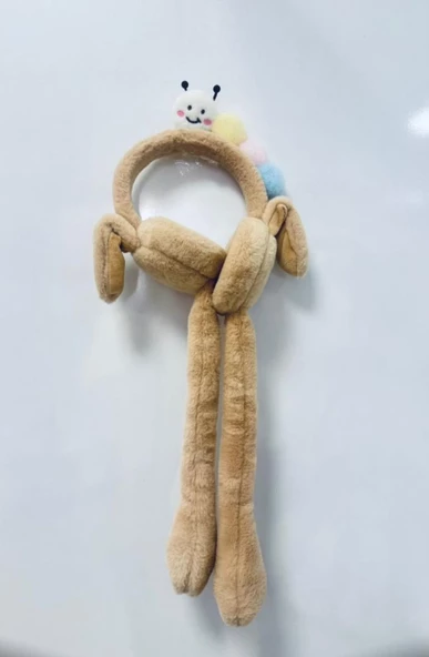 GALA haretli sesli çocuk tırtıllı peluş kulaklık - 4