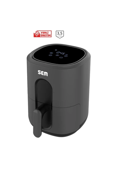 SEM Sc306 Smart Akıllı Dijital Midocook Yağsız Kızartma Sıcak Hava Fritöz Airfryer Hava Fritöz - 3
