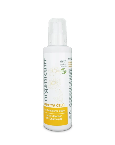 Organicum Papatya Özlü Yüz Temizleme Suyu 200 ml - 3