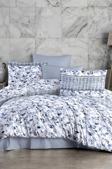 Fendi Çift Kişilik Nevresim Takımı İndigo ürün görseli