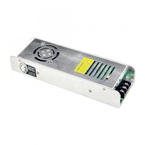 Horoz elektrik Vega-360 12 Volt Dc 30 Amper Slım Tip Fanlı Şerit Led Trafosu 30A 12V - 1