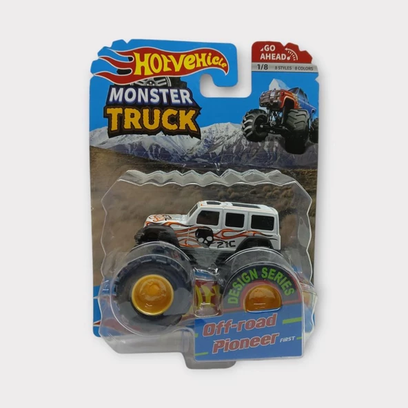 Mini Off-Road Araçlar - Beyaz - Resim 5