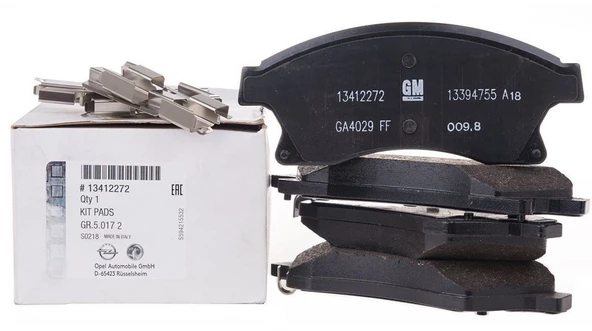 Chevrolet Cruze Ön Fren Balata Takımı Orjinal GM ürün görseli 1