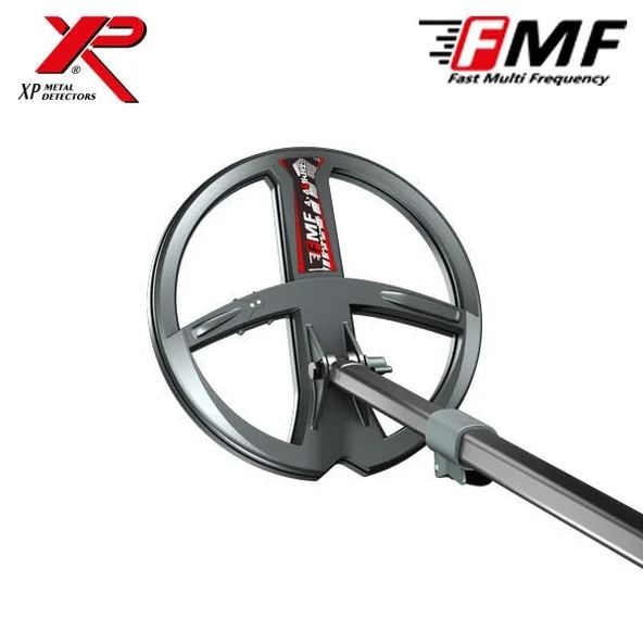 XP DEUS 2 BAŞLIK - 22cm FMF Başlık (Cıvata Seti, Alt Şaft ve Koruma Kılıfı İle) - 2