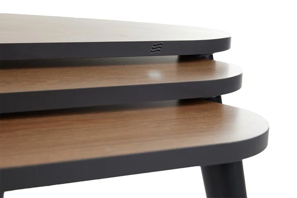 İSTİKBAL VİSTA ÜÇGEN ZİGON SEHPA LOFTY CEVİZ/MİST - Resim 4