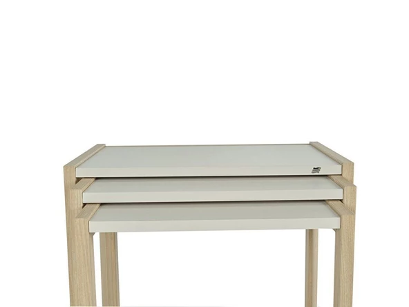 İSTİKBAL SEREZ ZİGON SEHPA MEŞE/GRİ - 5