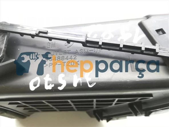 Chevrolet Cruze Havalandırma Muzulu Orta Sol - 4