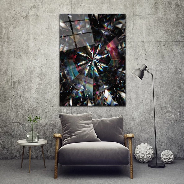 Krıstal Dekoratif ve Modern Cam Tablo ürün görseli