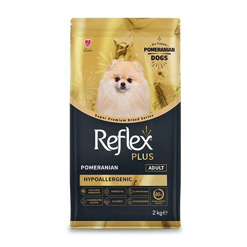 Reflex Plus HypoAllergenic Pomerian Yetişkin Köpek Maması 2 Kg