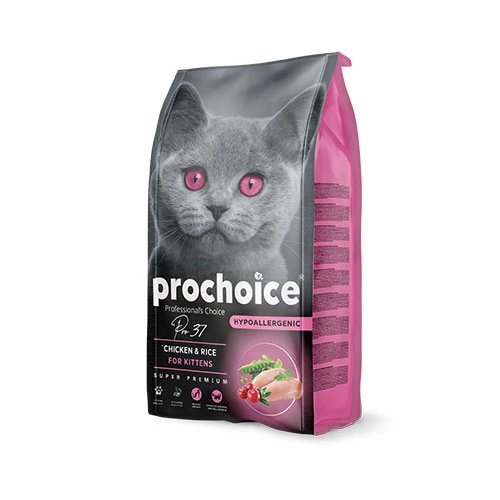 Pro Choice Pro 37 Kitten Tavuklu ve Pirinçli Yavru Kedi Maması 15 Kg