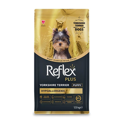 Reflex Plus HypoAllergenic Yorkshire Terrier Yavru Köpek Maması 1,5 Kg - Resim 2
