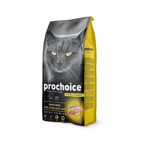 Pro Choice Pro 35 Sterilised Ördekli ve Pirinçli Kısırlaştırılmış Kedi Maması 2 Kg