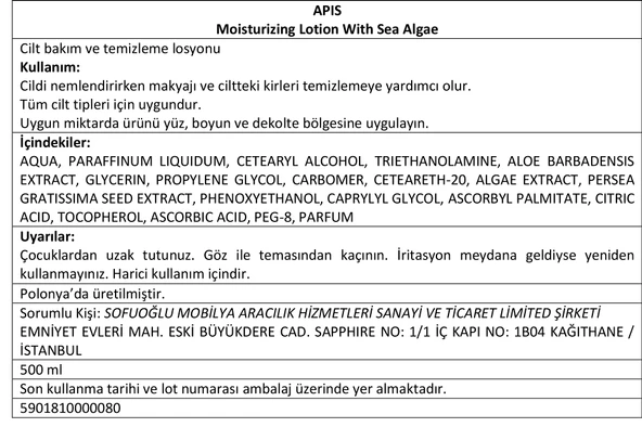 Nemlendirici Süt - Deniz Yosunulu - HYDRO BALANCE - 500 Ml - 4