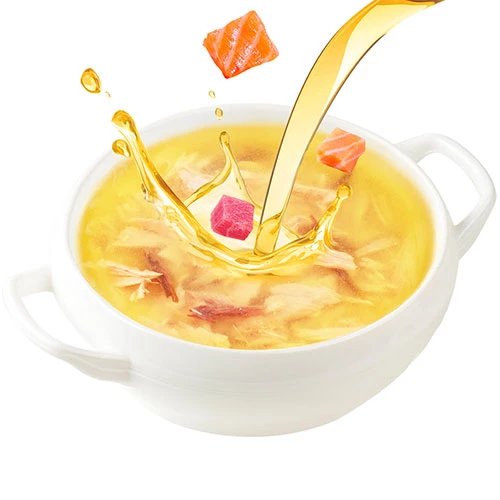 Wanpy Ton Balıklı ve Somonlu Tahılsız Kedi Çorbası 50 Gr - Resim 2