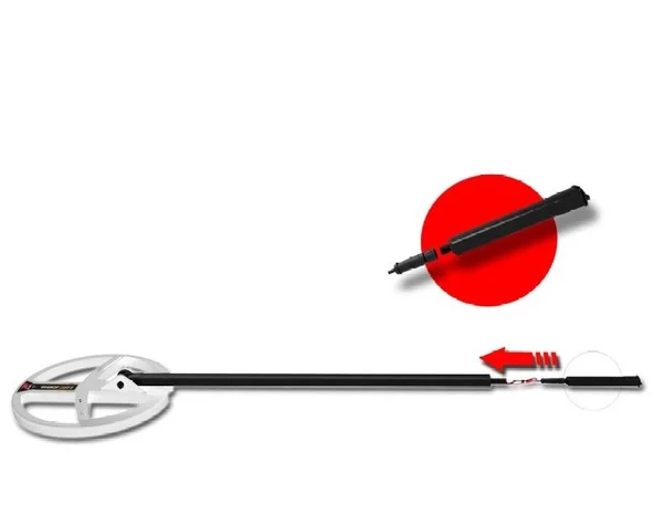 XP DEUS BAŞLIK - 22cm HF Başlık (DEUS, ORX, WS4, WS5 Uyumlu) - (Cıvata Seti, Alt Şaft ve Koruma Kılıfı İle) - 3