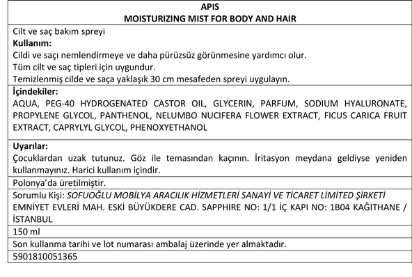 Vücut Ve Saç Nemlendirici Sprey - Sweet Bloom - 150 Ml - 4