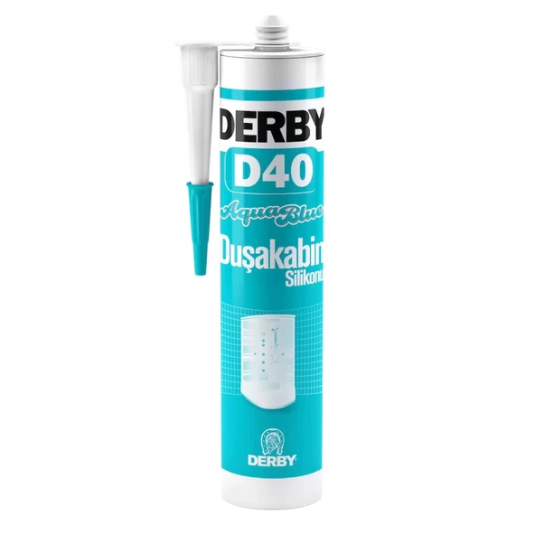 Derby D40 Derby Duşakabin Silikonu Şeffaf 320 gr