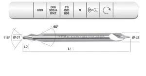 EVAR  HSS DIN 333/AR BNZ UZUN PUNTA MTK. 3 MM