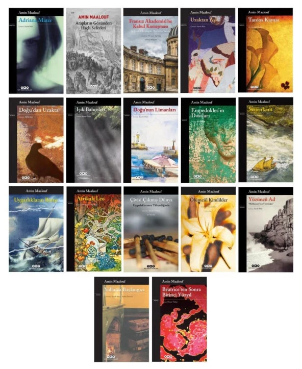 Amin Maalouf Seti 17 Kitap