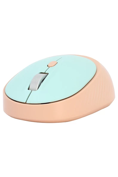 HP M231 V5.0 Bluetooth & Wireless 2,4ghz Sessiz Kablosuz Mouse Pembe-Yeşil Pc Laptop Tv Mac Uyumlu - 6