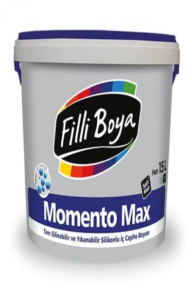 Filli Boya Momento Max Mat Silikonlu İç Cephe Boyası 15 Litre