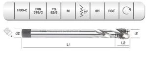 EVAR  HSSE DIN 376/C   35'  HELİS  M 14